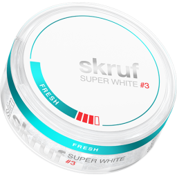 Skruf Super White Fresh Strong #3 Slim Strong Skruf Super White - 1